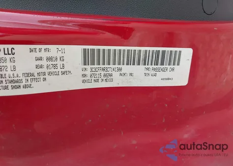 2012 Fiat 500 Pop из США, поврежденный, VIN 3C3CFFAR3CT141300